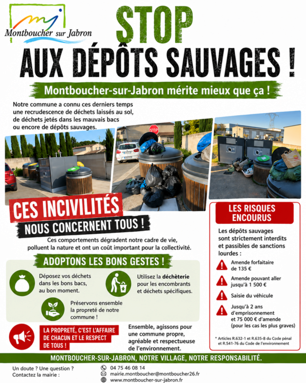 Dépôts sauvages