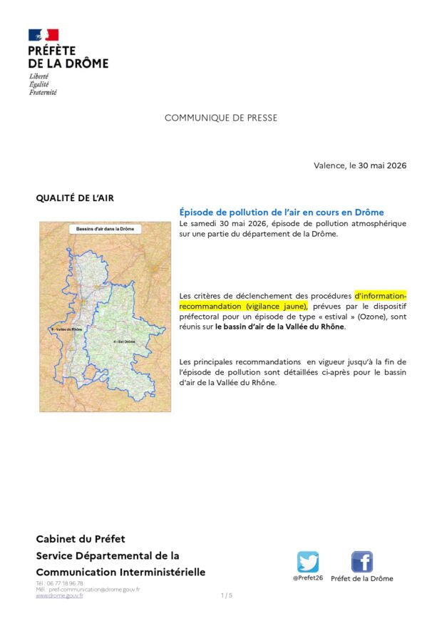 Vigilance Pollution atmosphérique