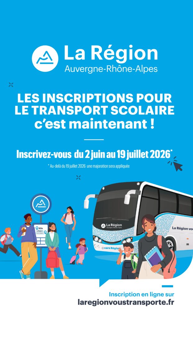 Inscriptions pour le transport scolaire