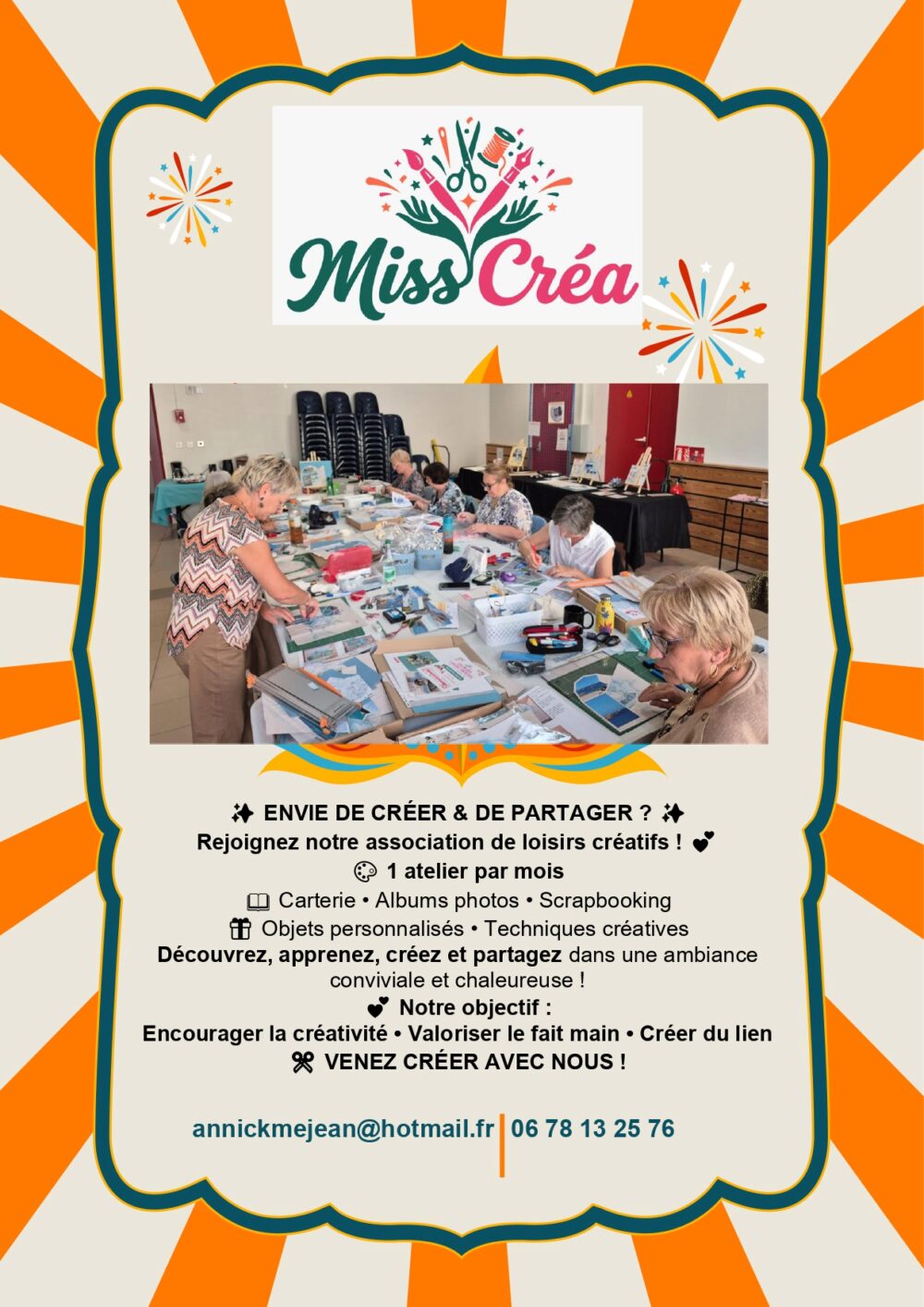 Ateliers créatifs