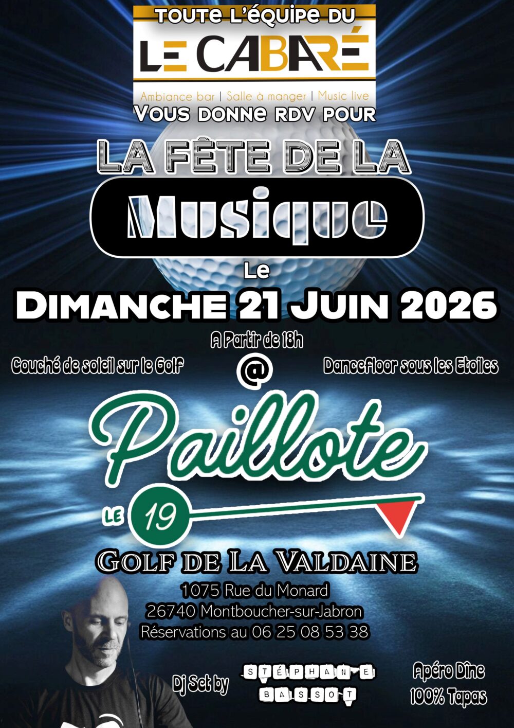 Fête de la musique au Golf de la Valdaine