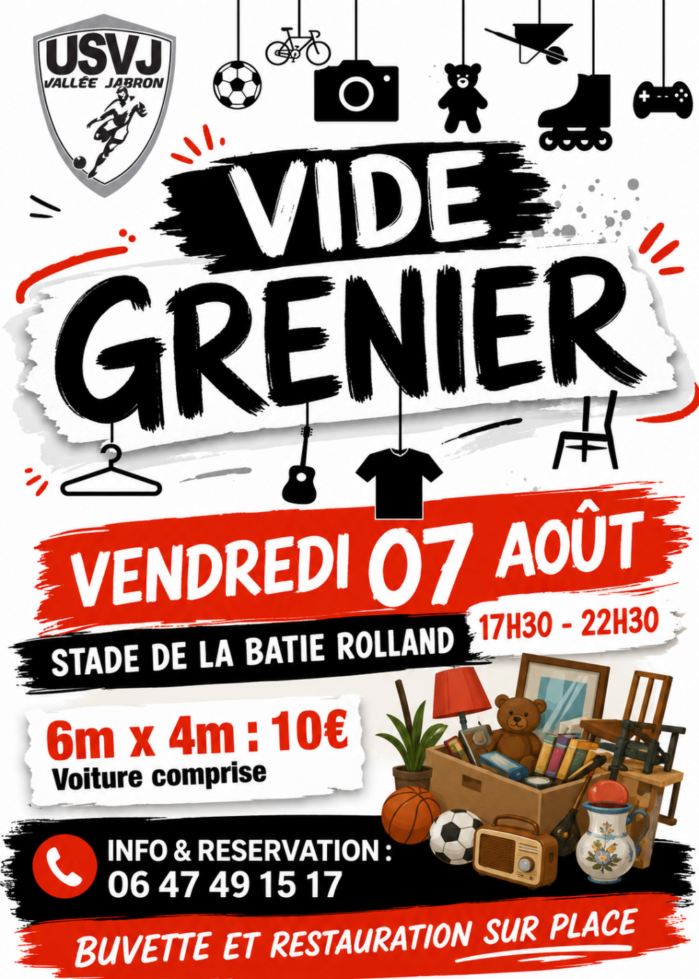 Vide-grenier de l'USVJ