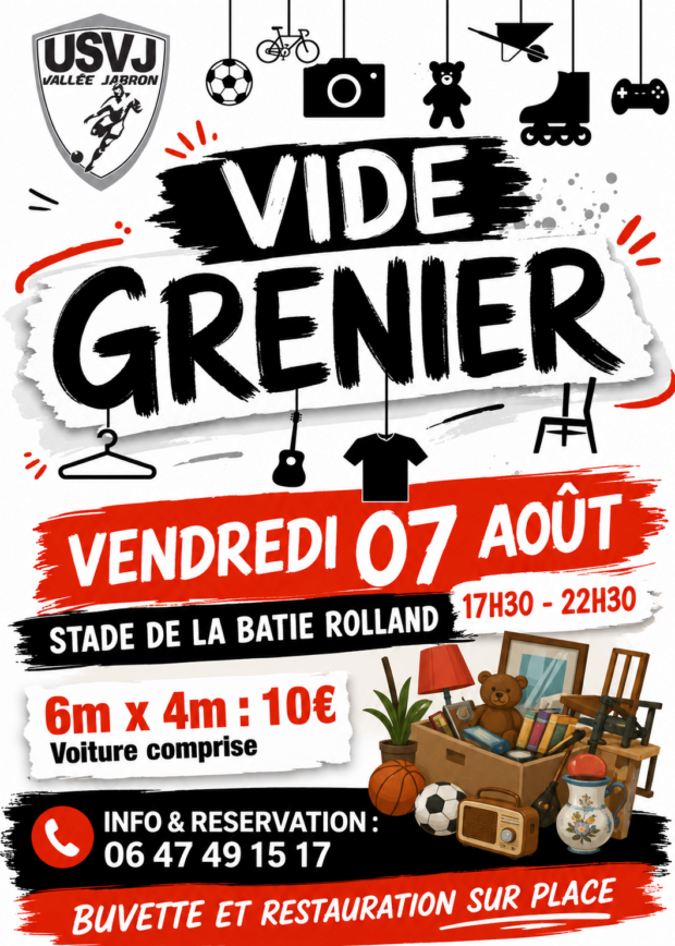 Vide-grenier de l'USVJ