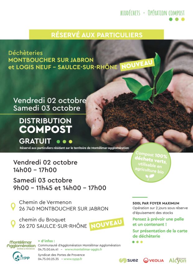 Distribution gratuite de compost