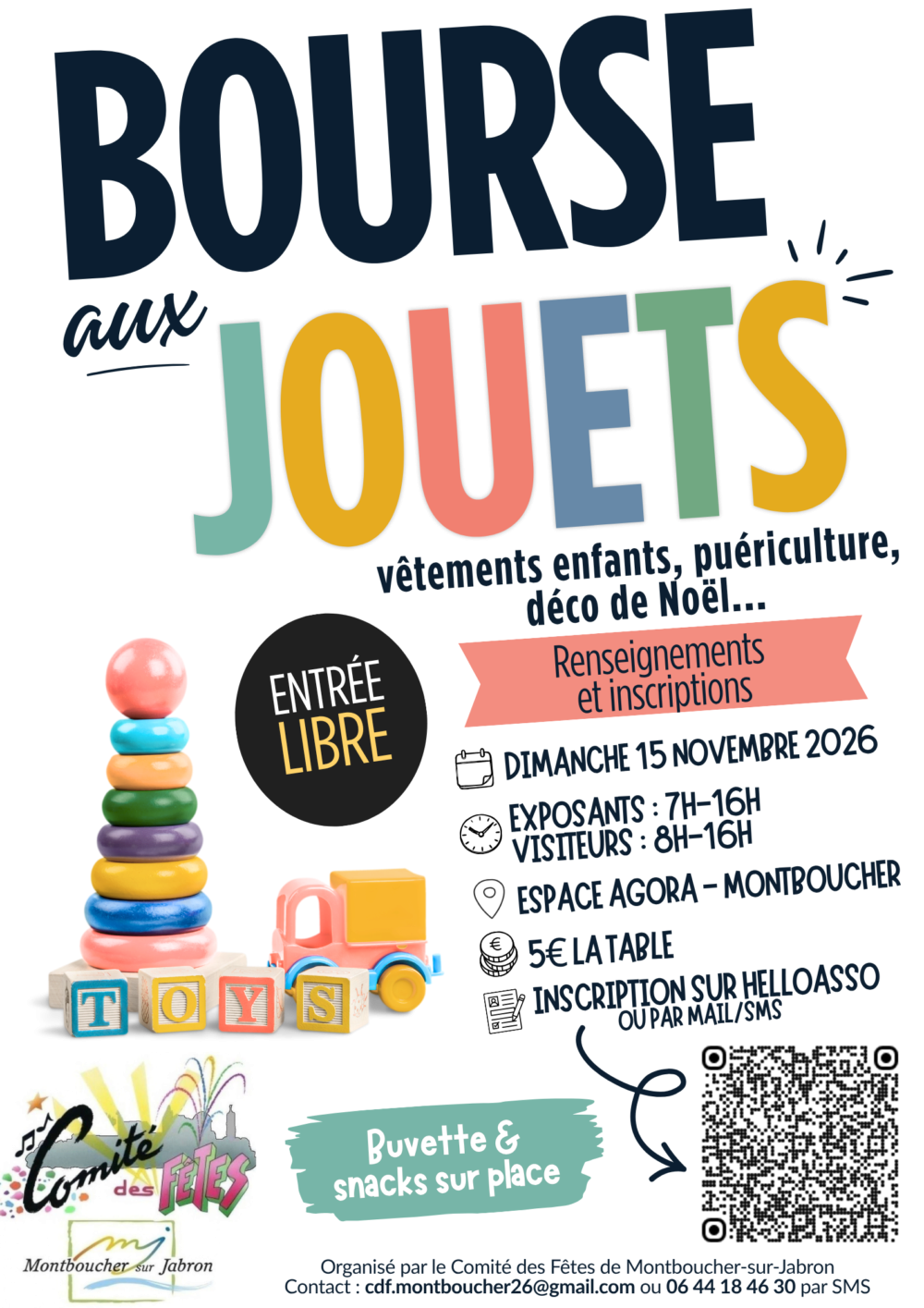 Bourse aux jouets