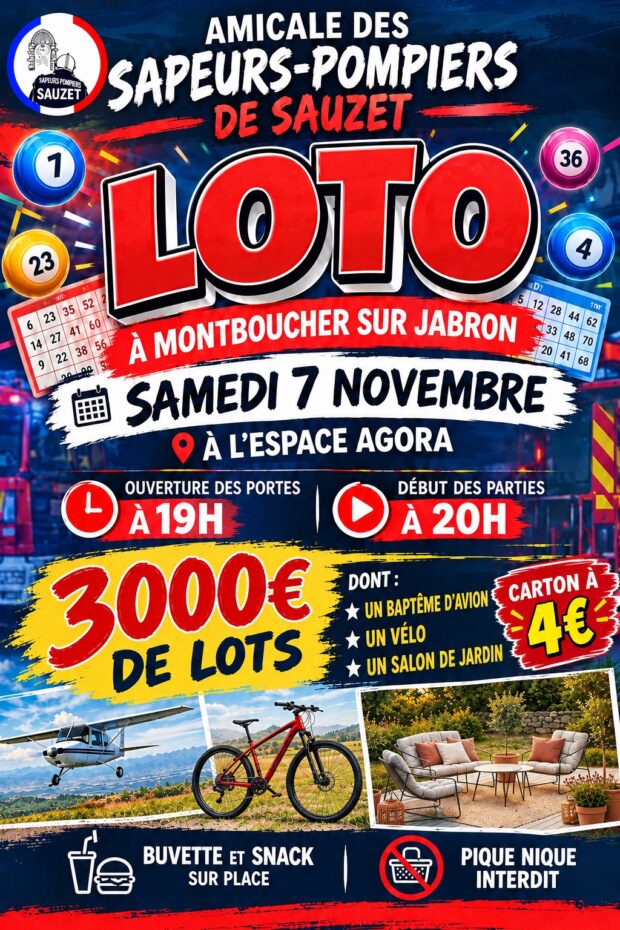 Loto à Montboucher-sur-Jabron